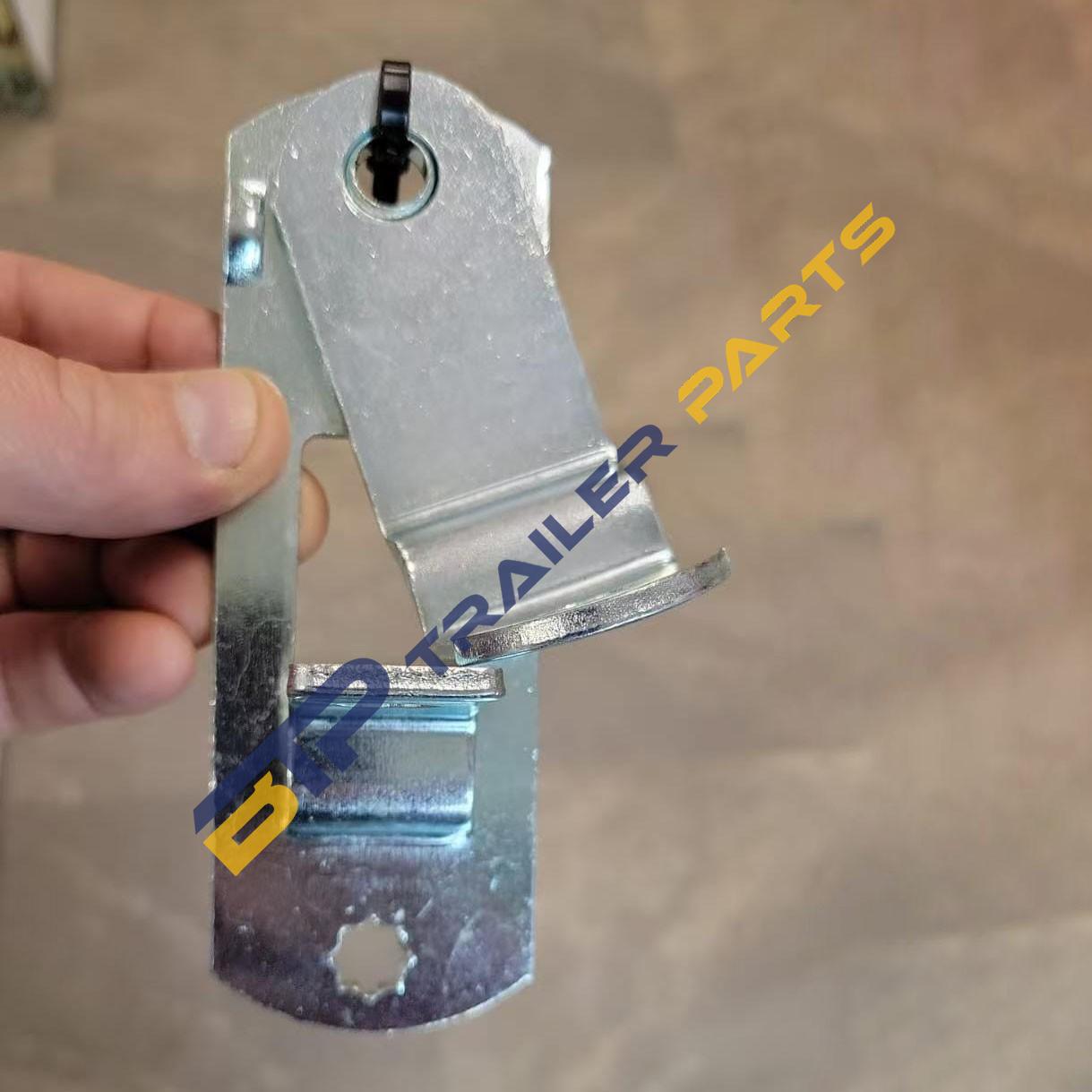 45'' SIDE DOOR PIPE LOCK. (INCLUDES HASPS) STEEL/ALUMINUM ALLOY