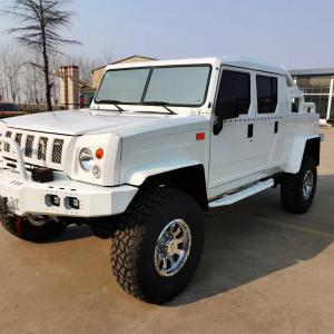 4X4 White Heavy-duty Pickup Truck