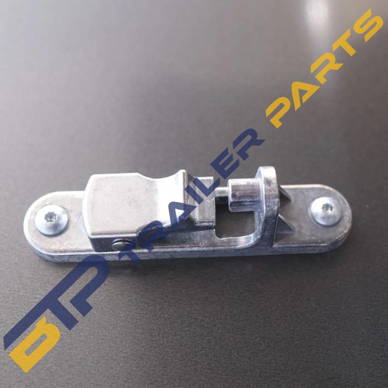 6” SPRING LOADED DOOR HOLDER POLISH ALUMINIUM 