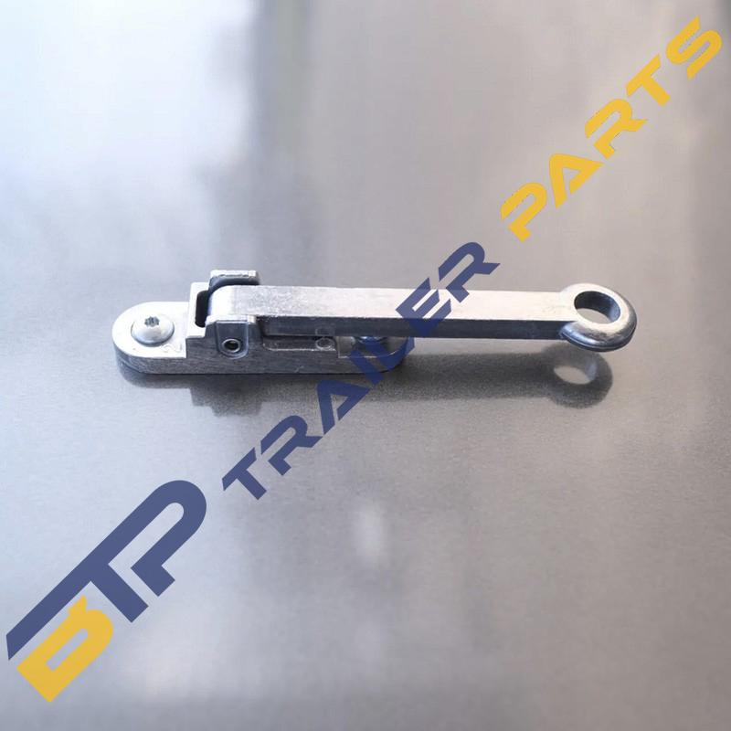 6” SPRING LOADED DOOR HOLDER POLISH ALUMINIUM 