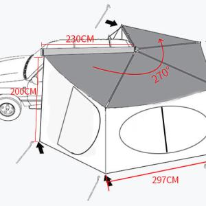 Annex room for 270 awning
