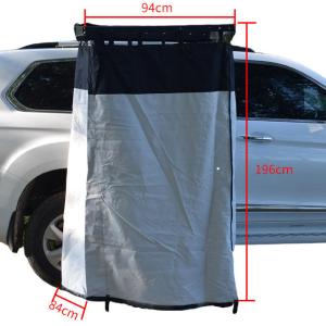Car Roof side shower tent
