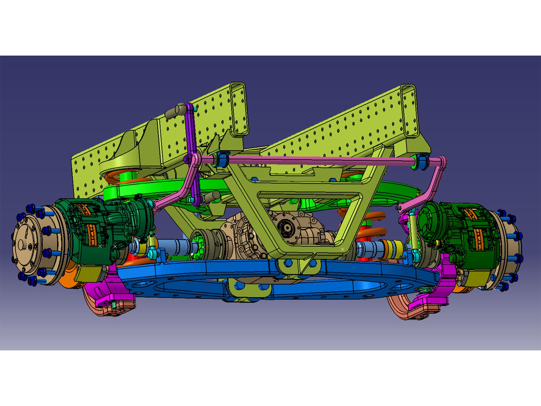 Front Axle Independent Suspension 130 