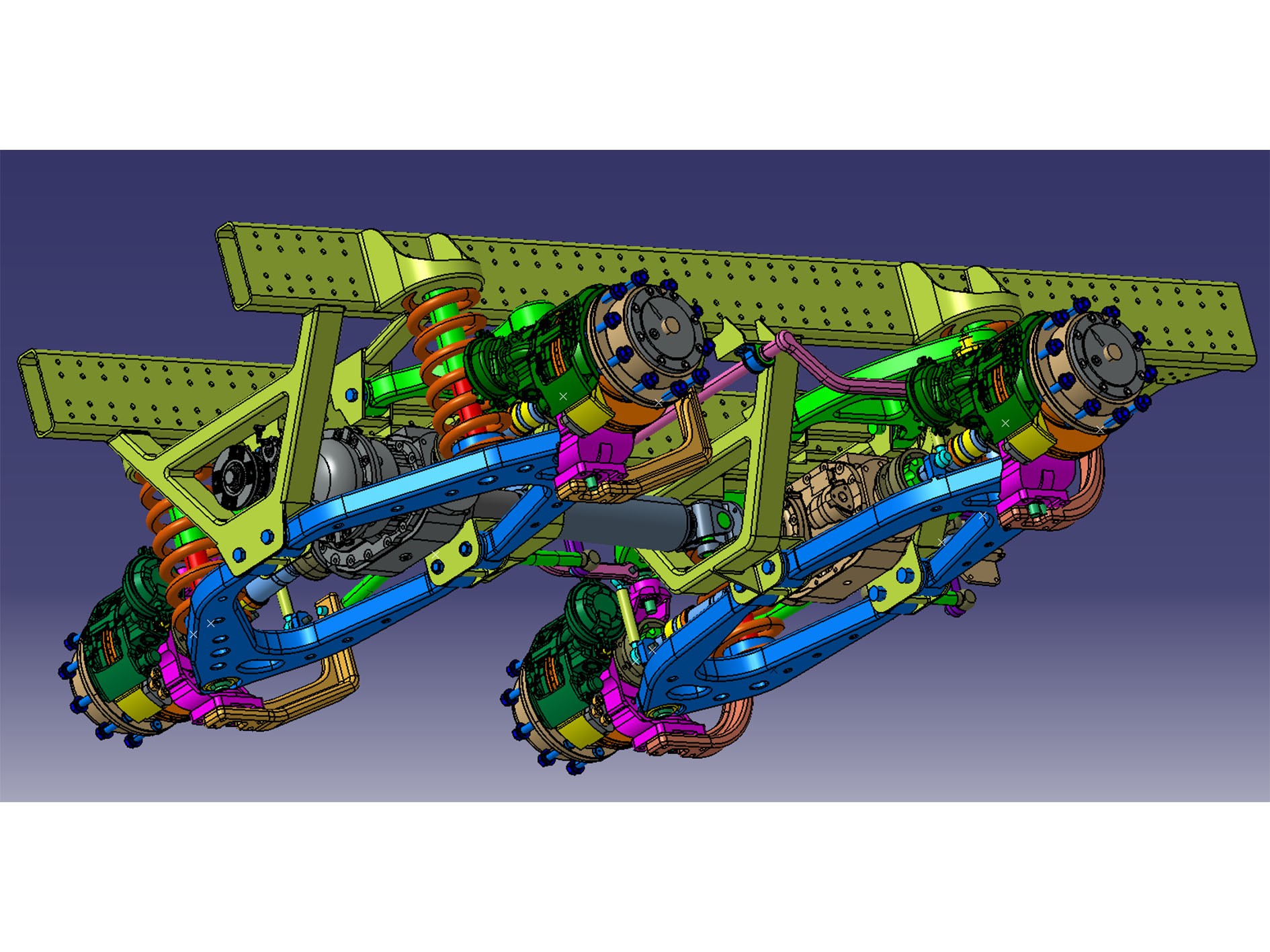 Front Axle Independent Suspension 130 