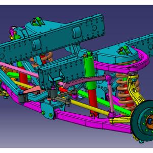 Front Axle Independent Suspension 300