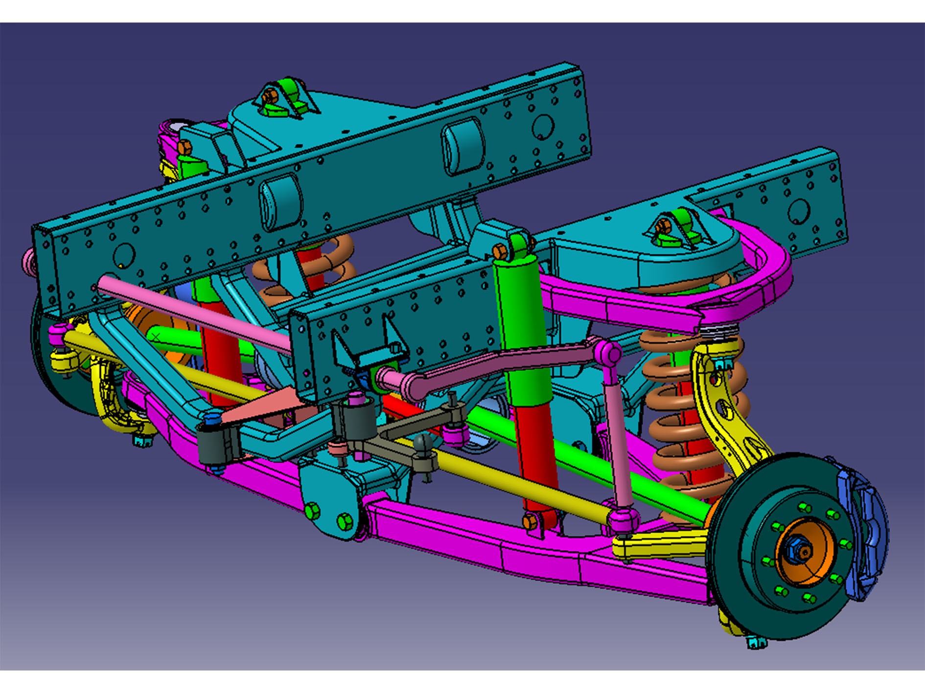 Front Axle Independent Suspension 300