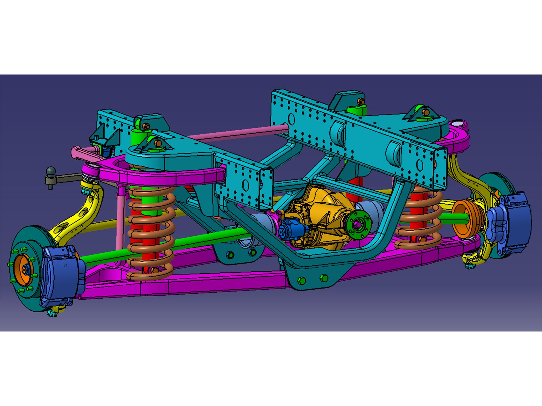 Front Axle Independent Suspension 300