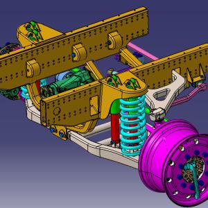 Front Axle Independent Suspension 600 