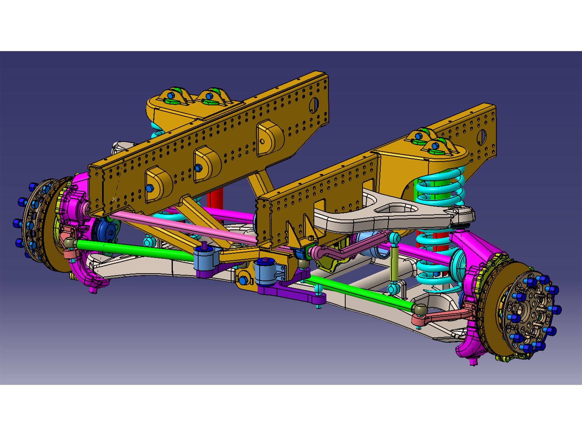 Front Axle Independent Suspension 600 