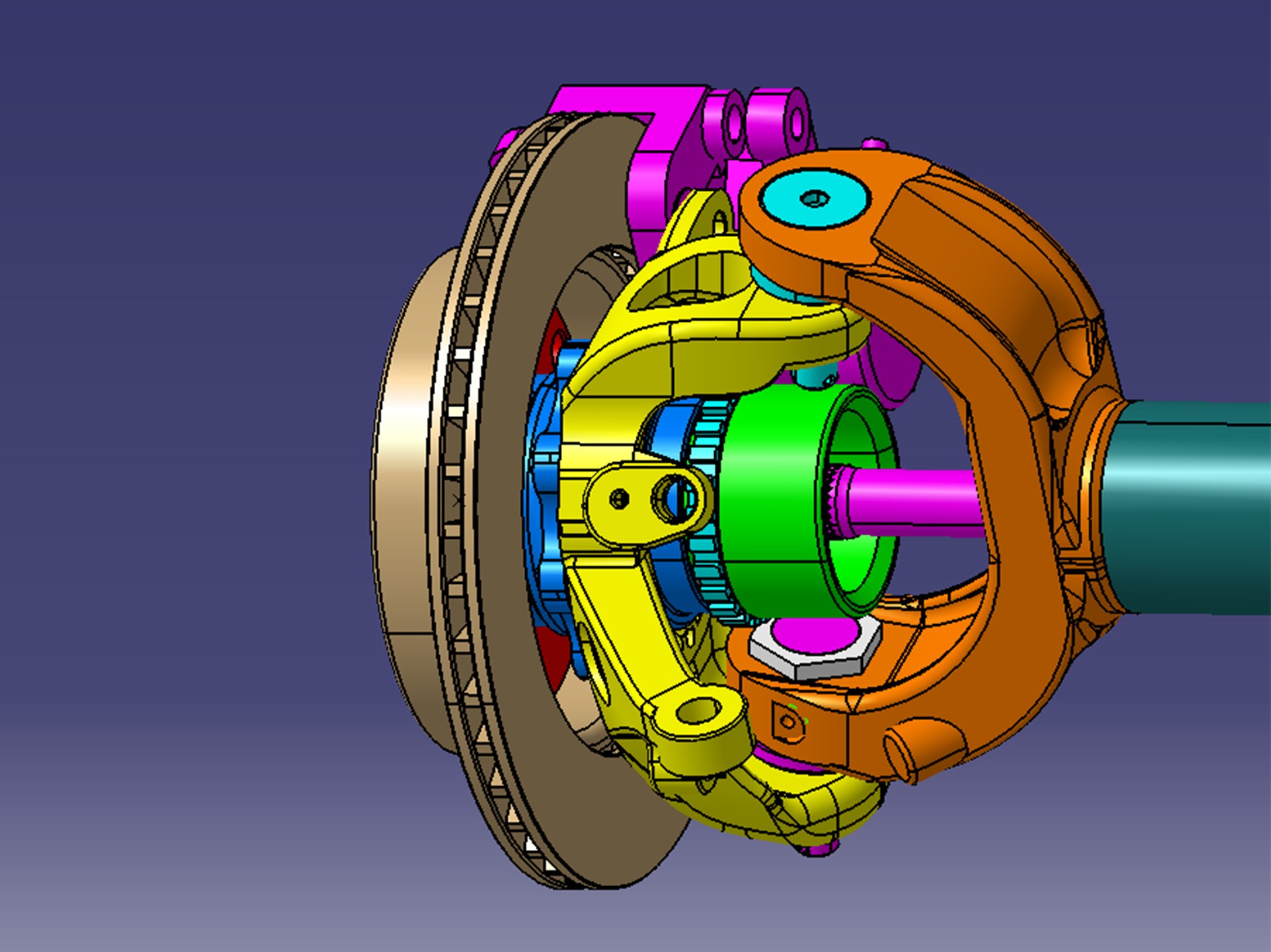Front Axle Non-independent Suspension 150