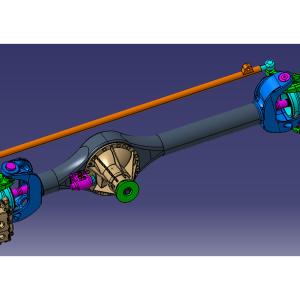 Front Axle Non-independent Suspension 300