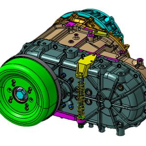 High Speed Full-time 4WD Transfer Case 7500