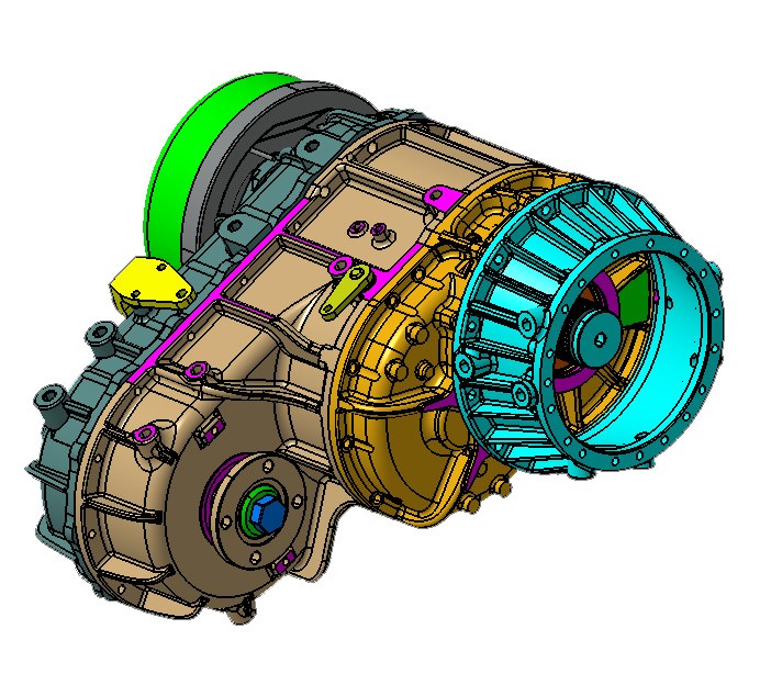 High Speed Full-time 4WD Transfer Case 7500