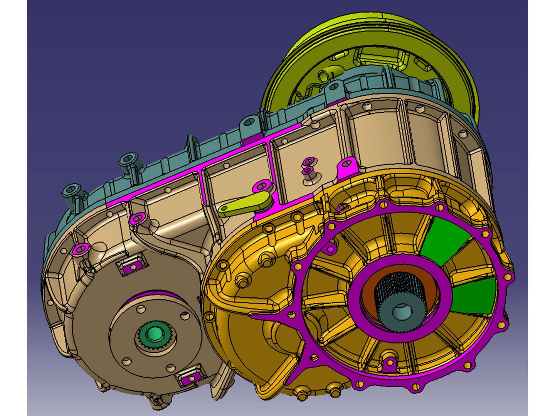 High-speed AWD Transfer Case 5800A