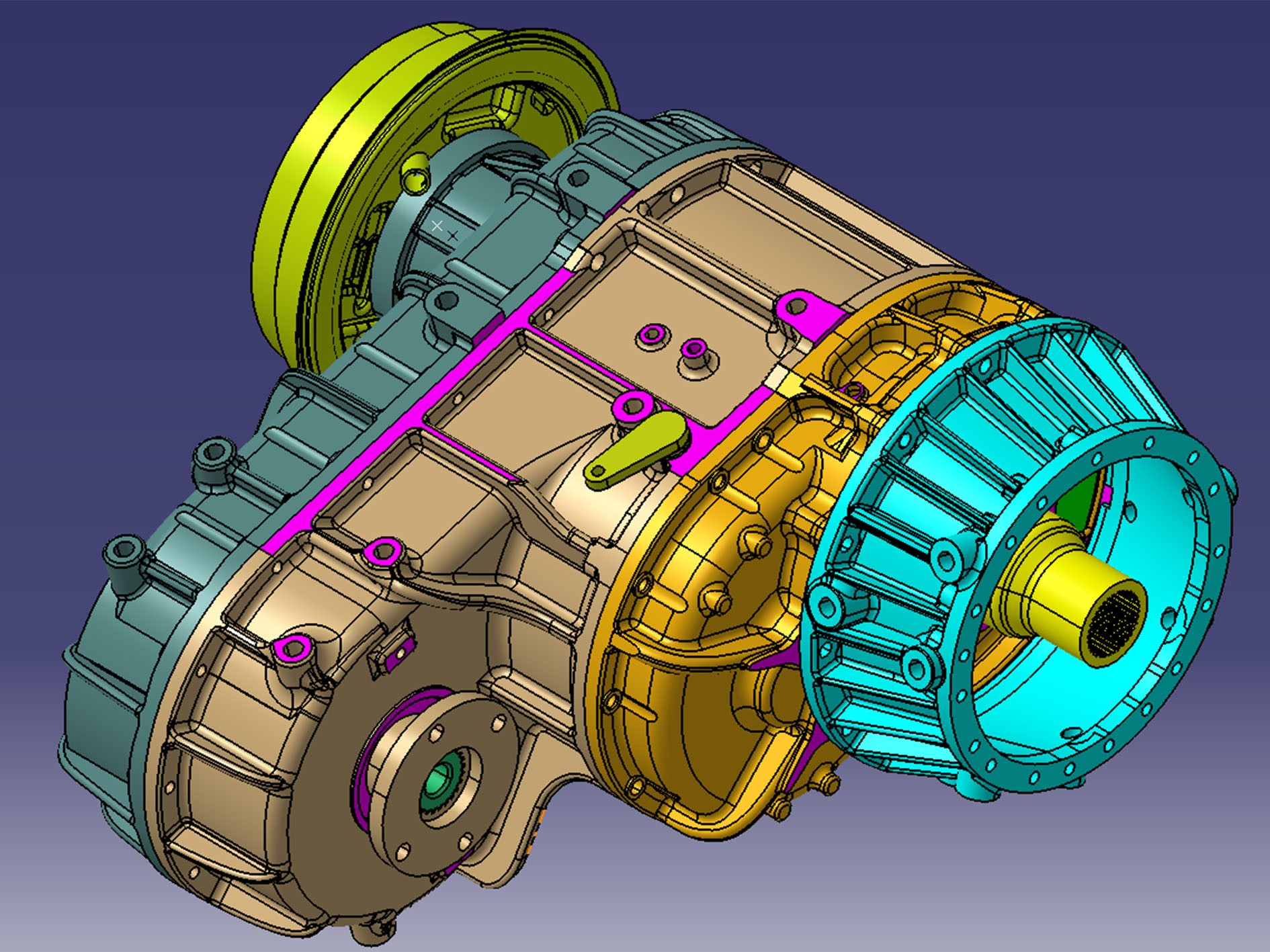 High-speed AWD Transfer Case 5800A