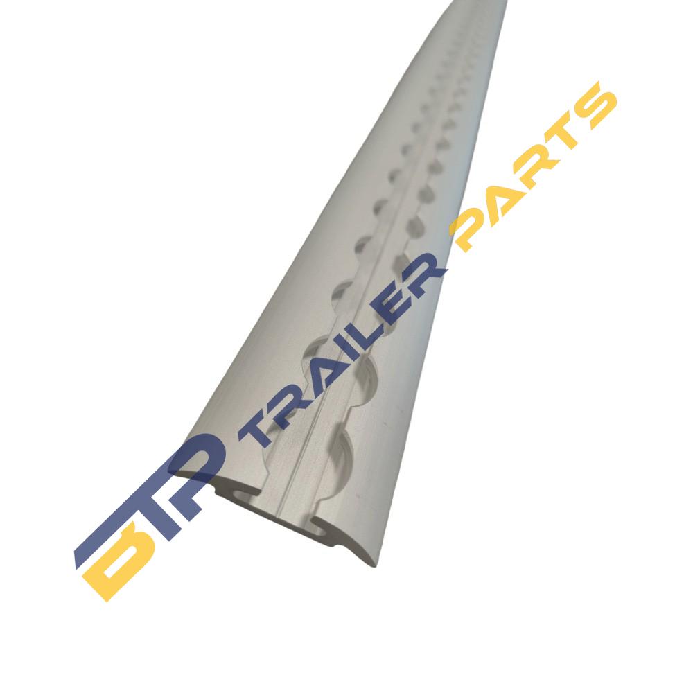 L-TRACK AIRLINE RAIL - 3000x50 mm – SEMI-CIRCULAR (ALUMINUM)