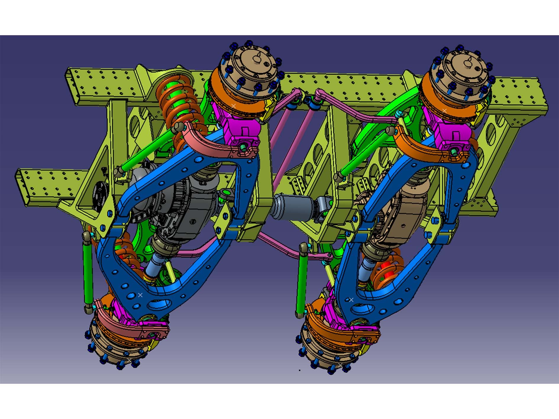 Mid Axle Independent Suspension 130