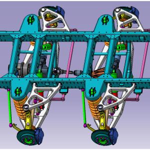 Mid Axle Independent Suspension 350 