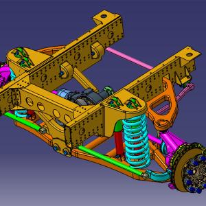 Mid Axle Independent Suspension 600 