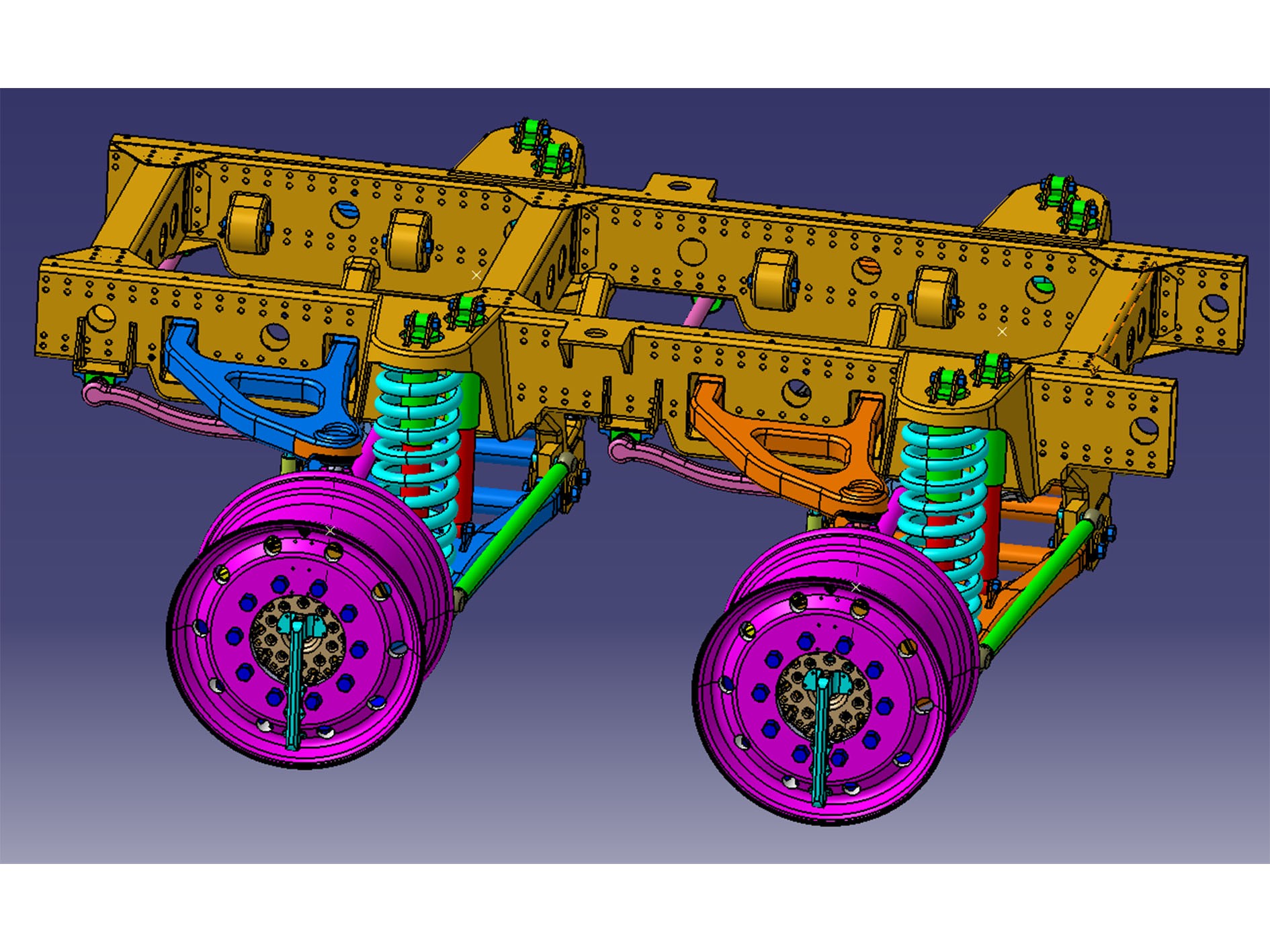 Mid Axle Independent Suspension 600 
