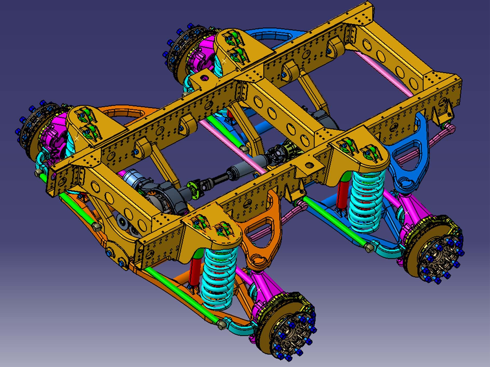 Mid Axle Independent Suspension 600 