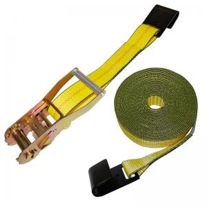 Ratchet Strap w/Flat Hooks