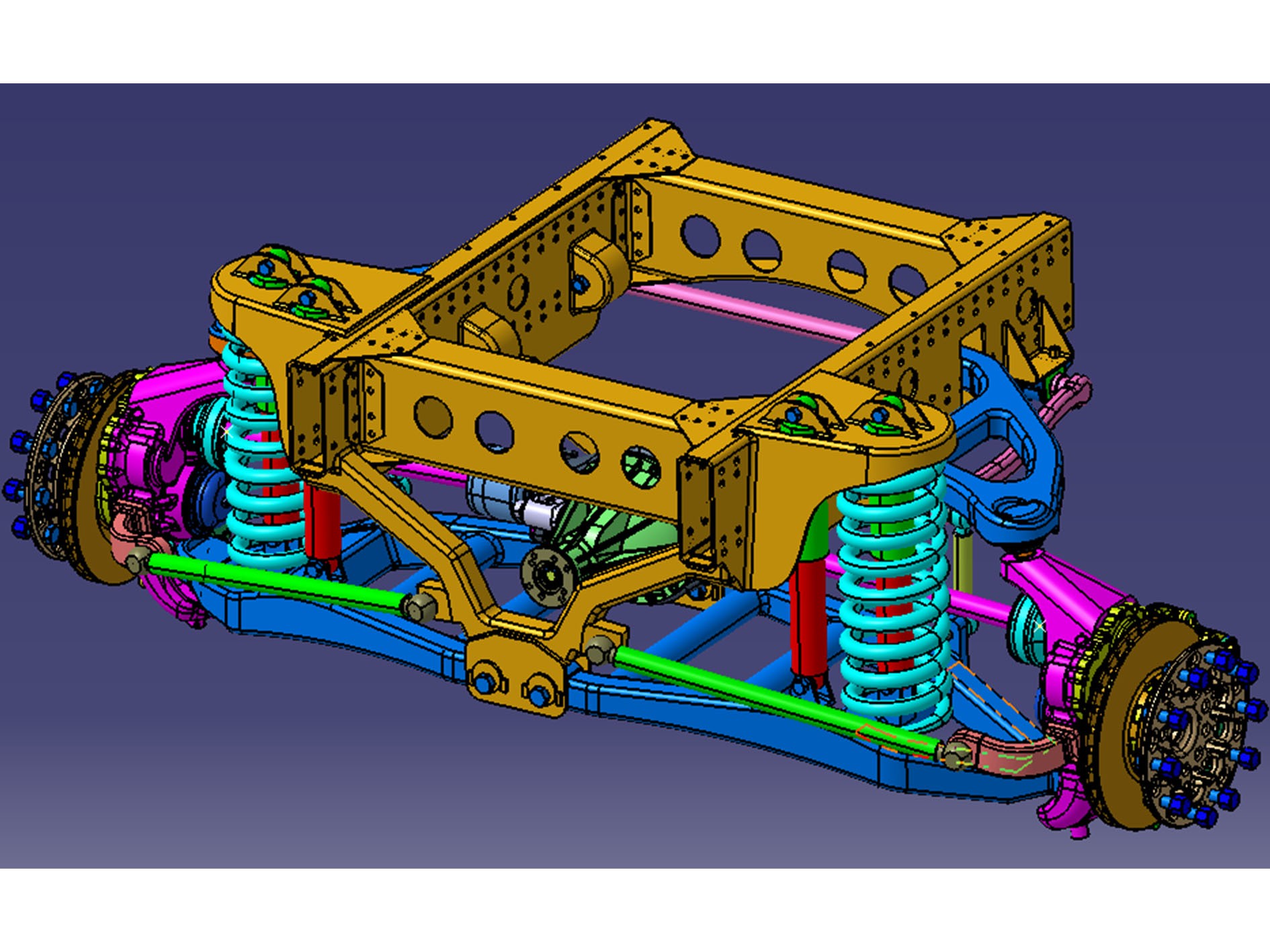 Rear Axle Independent Suspension 600