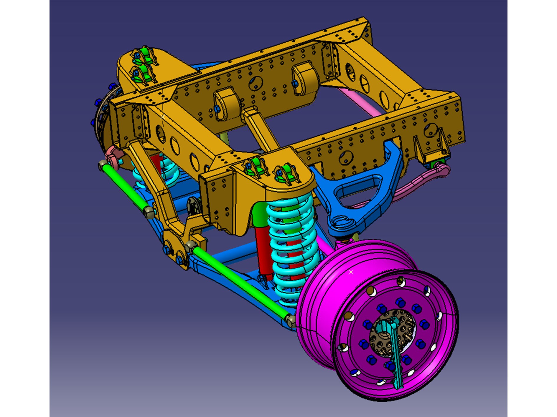 Rear Axle Independent Suspension 600