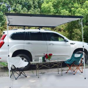 Roof side awning
