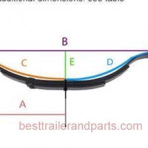 Slipper Spring w/ Flat End