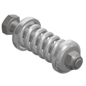 Sprężyna montażowa kosoli ramy M12x80mm