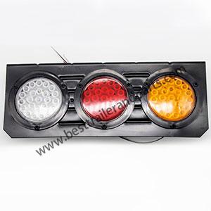 Trailer/72LED Three Color Waterproof Iron Tail Light