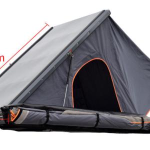 Triangle shape Aluminium hard shell
Roof top tent