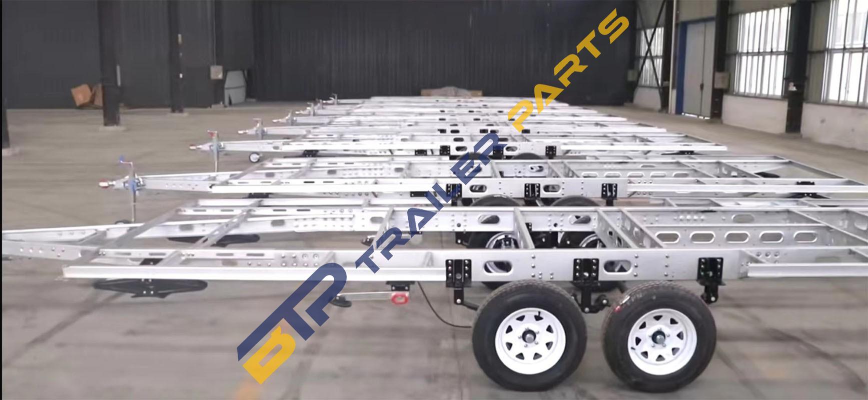 AL-KO bolt together caravan chassis 